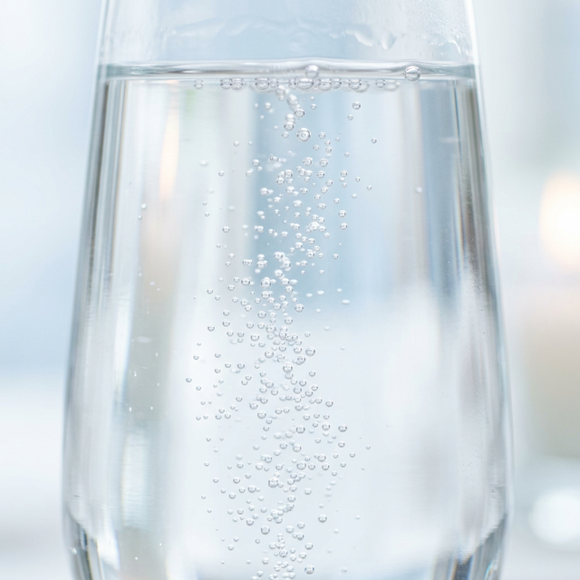 高濃度炭酸泉の泡